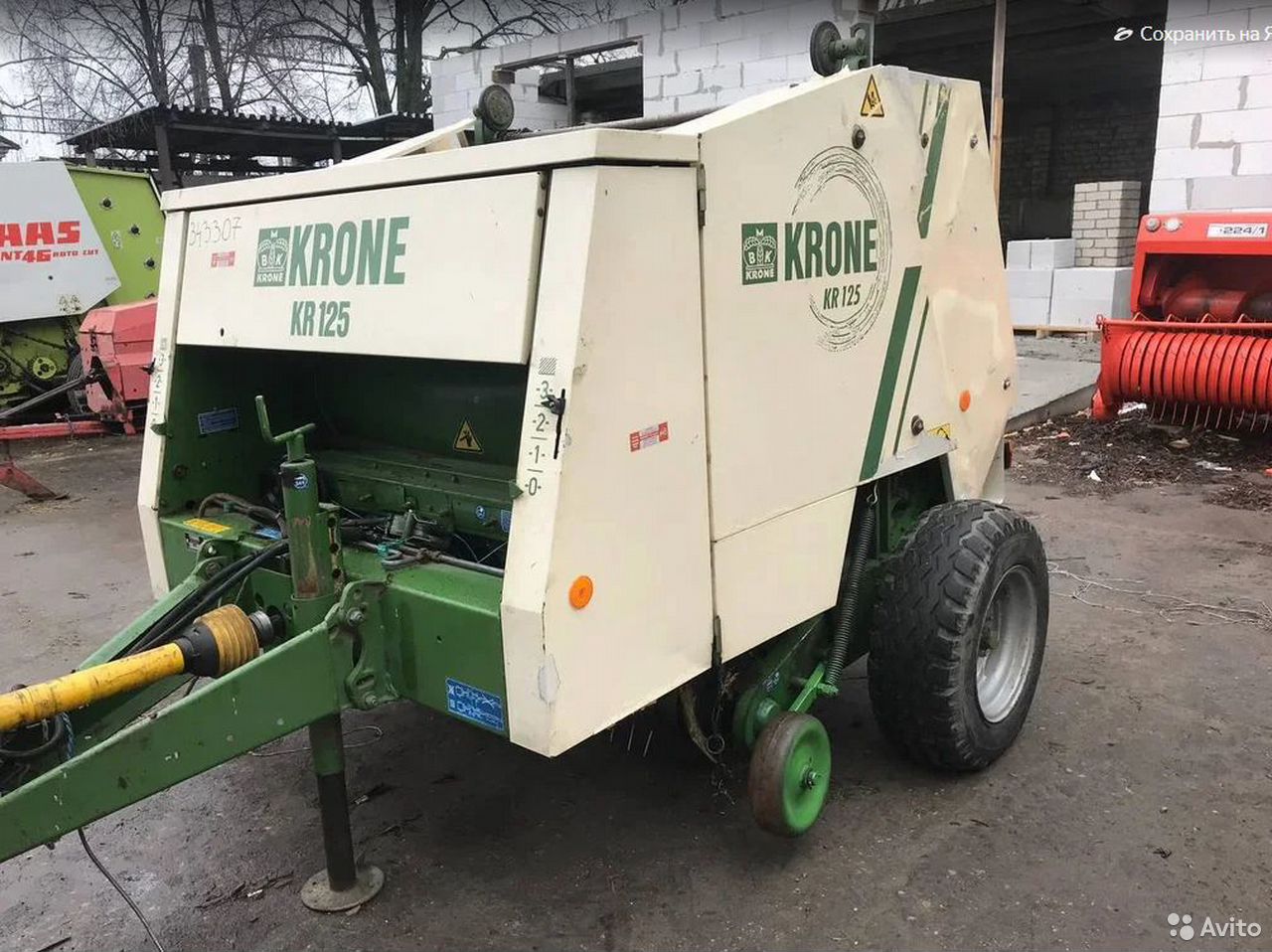 Пресс-подборщик Krone KR125