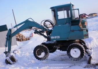 Мини-экскаватор Kubota колесный