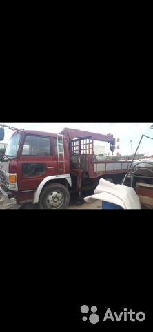 Бортовой грузовик с КМУ HINO