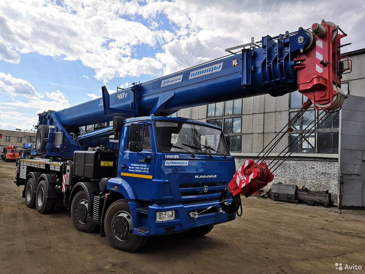 Автокран Клинцы КС-65719-1К NEW на шасси КамАЗ 6540