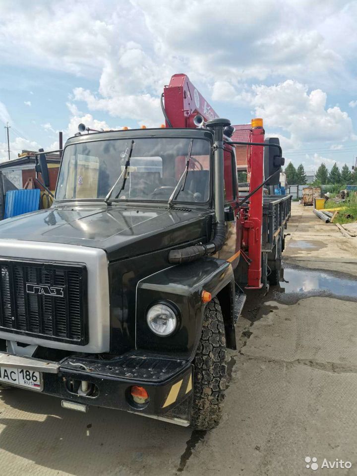 Бортовой грузовик с КМУ ГАЗ с КМУ Unic