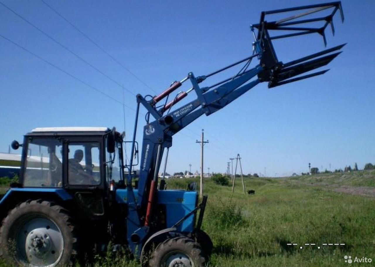 Навесной погрузчик (КУН) СибДорСельМаш (СДСМ) ПКУ-0,8