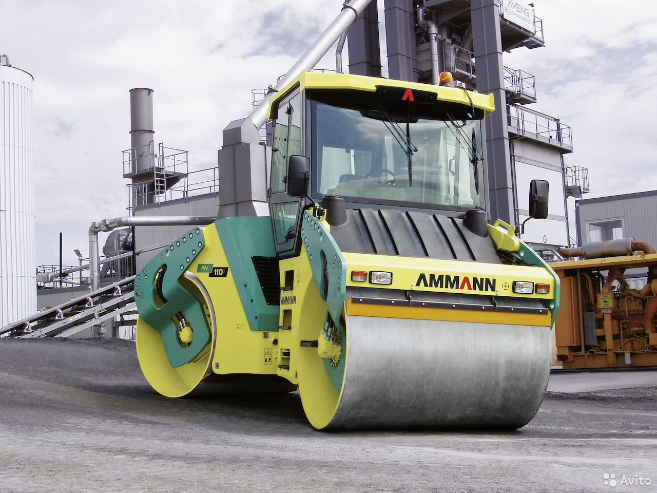 Двухвальцовый каток Ammann AV110X
