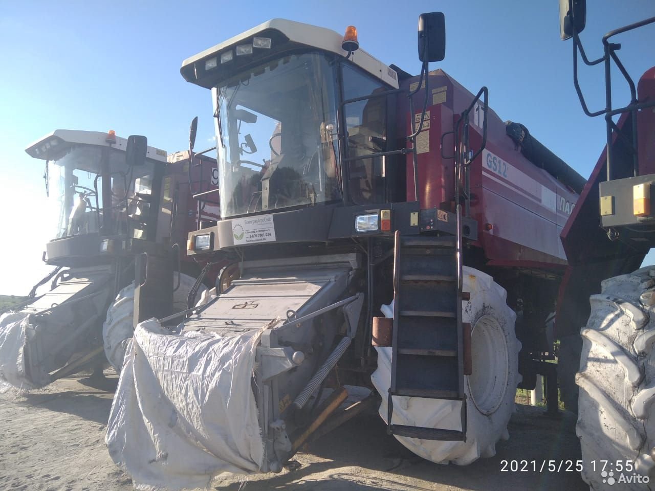 Зерноуборочный комбайн Палессе GS1218