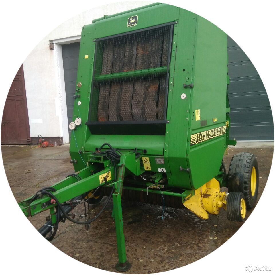 Пресс-подборщик John Deere 590