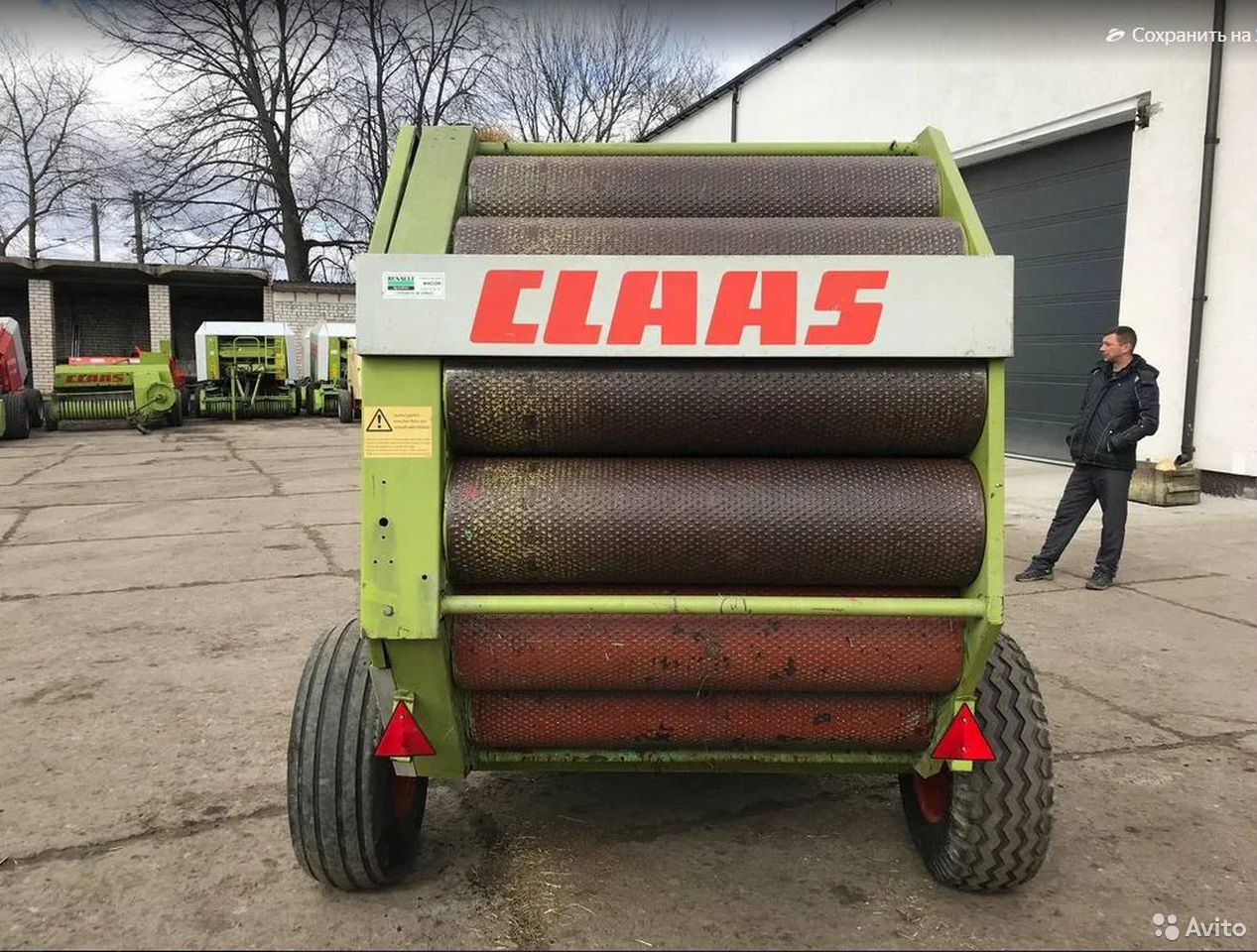Пресс-подборщик Claas Rollant 44