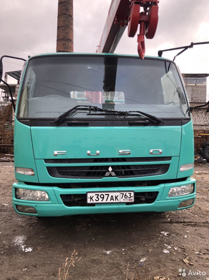 Эвакуатор Mitsubishi Fuso с КМУ