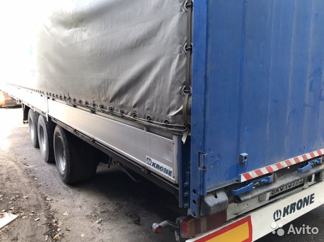 Тентованный полуприцеп Krone SDP27 Mega Liner
