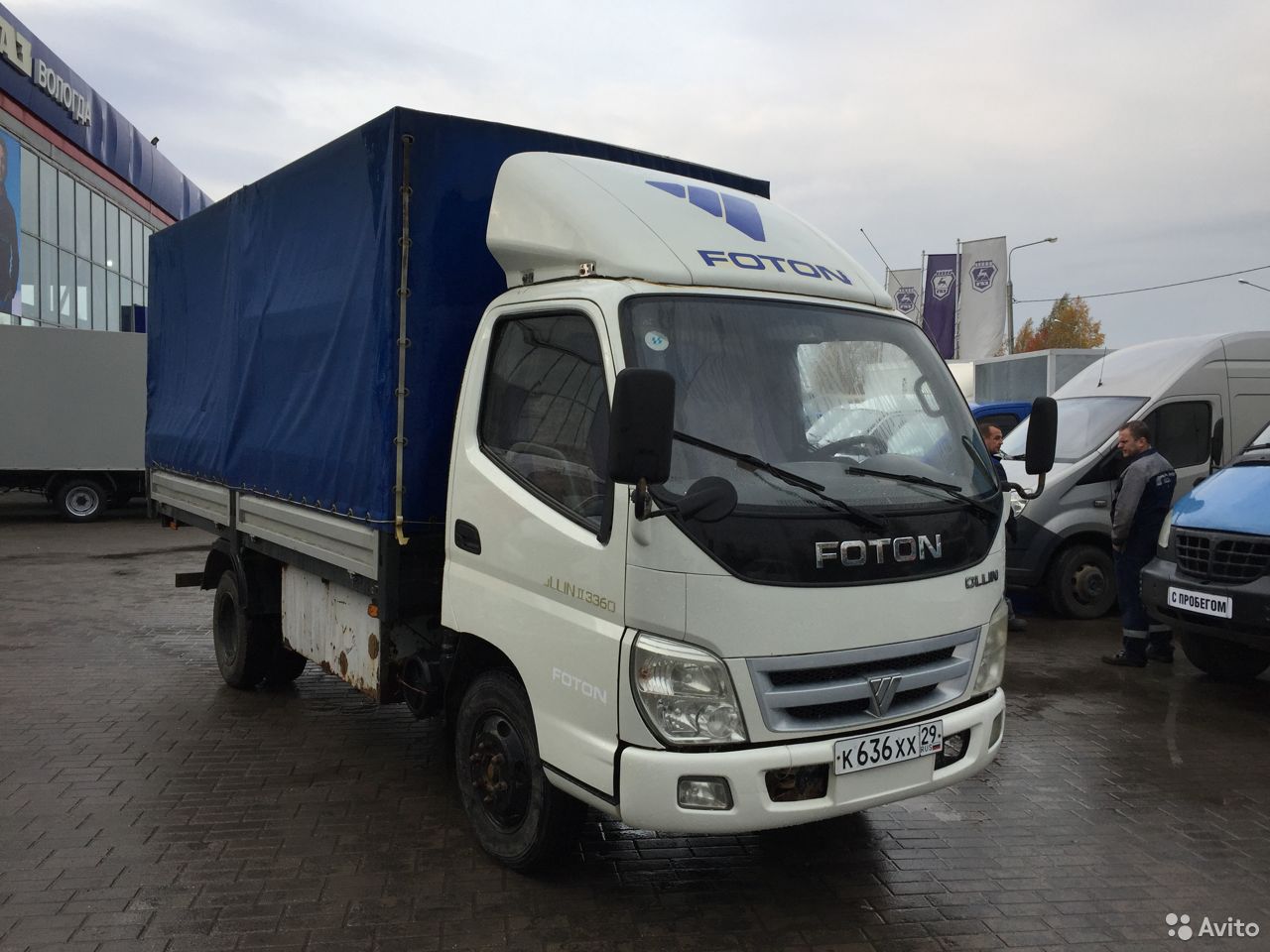 Тентованный автомобиль Foton Ollin