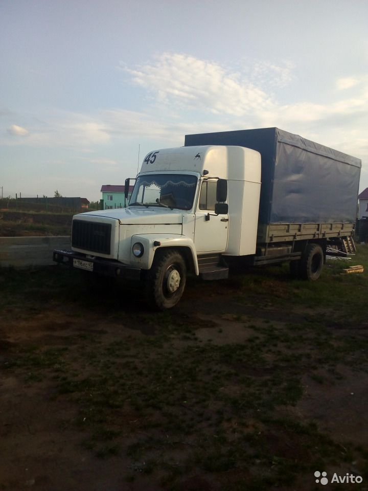 Тентованный грузовик ГАЗ 3309