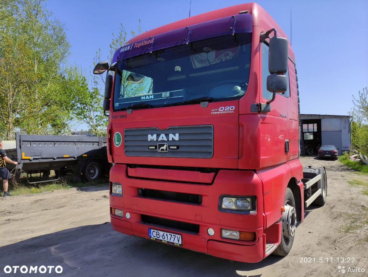 Седельный тягач MAN TGA 18.430