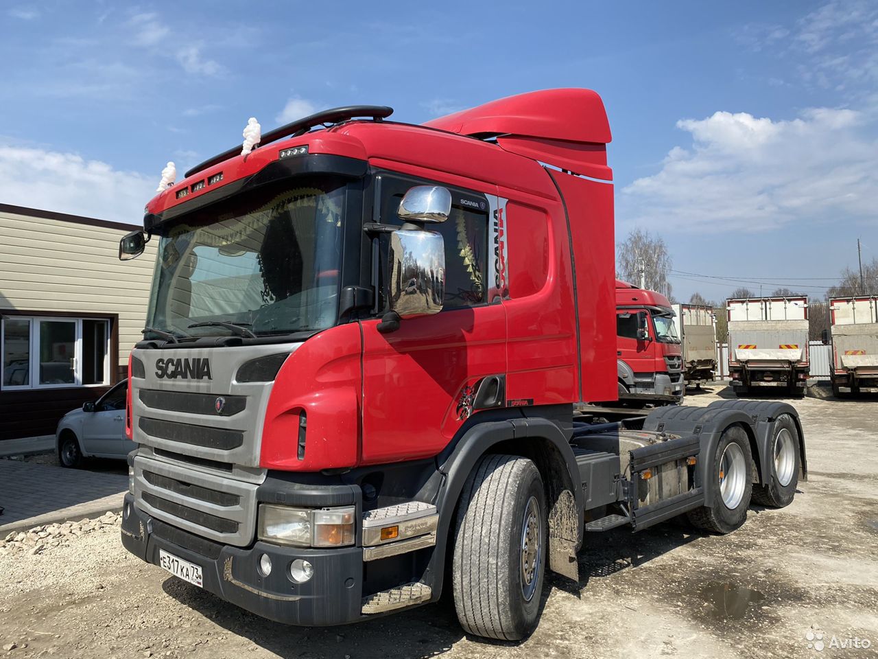 Седельный тягач Scania P400