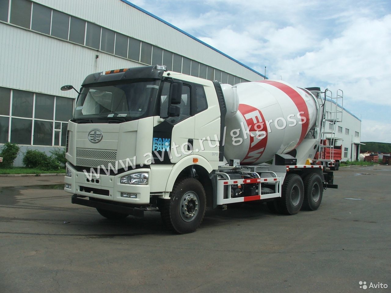 Автобетоносмеситель FAW J6