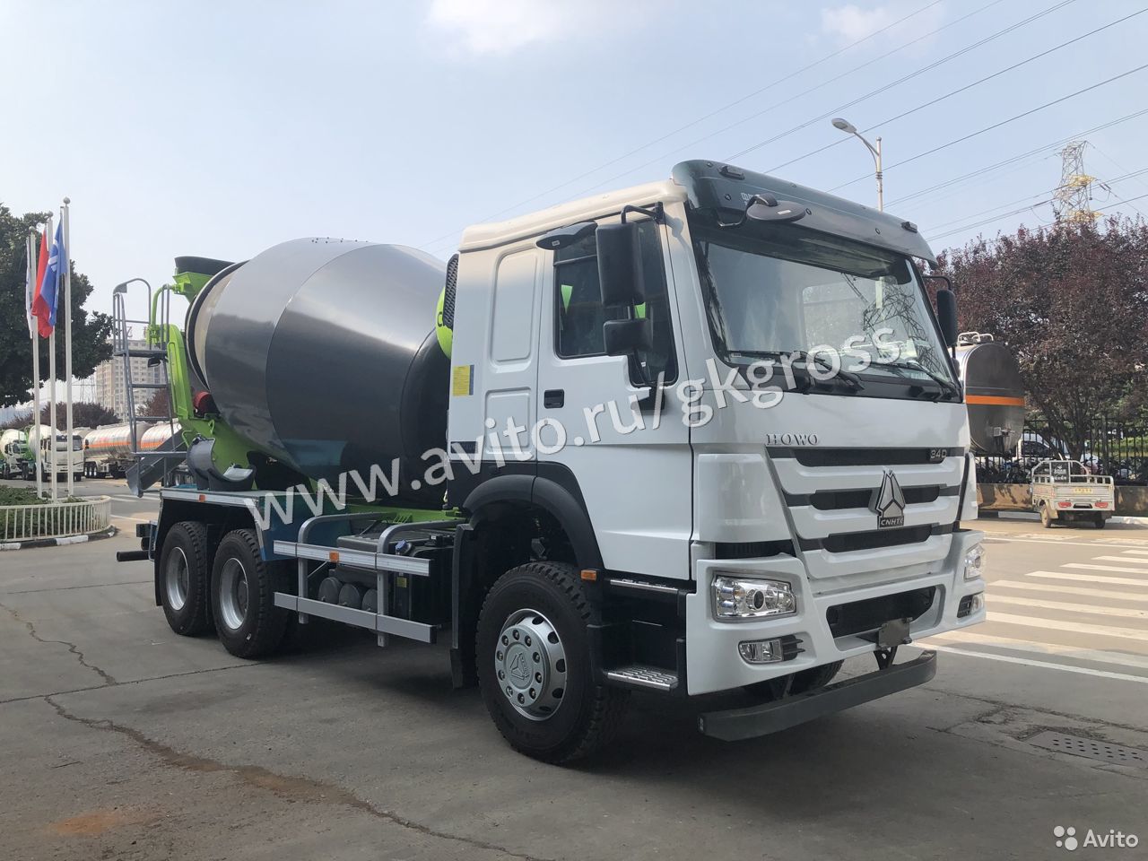 Автобетоносмеситель HOWO HW76