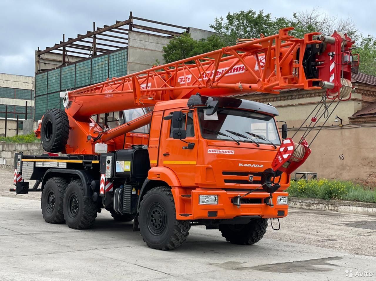 Автокран Камышин КС-55729-5К-31 на шасси КамАЗ 43118