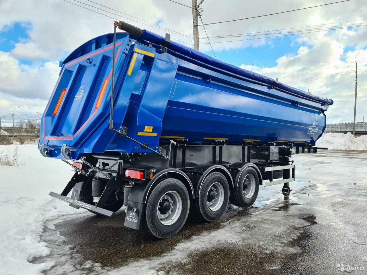 Самосвальный полуприцеп Тонар SH3-33 Форвард