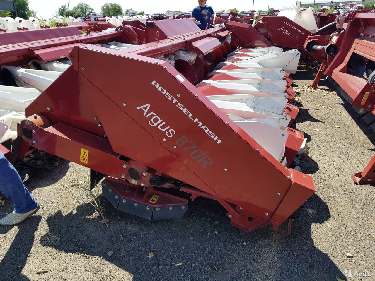 Жатка Ростсельмаш Agrus 870R (ППК-870) кукурузная