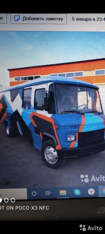 Цельнометаллический фургон Mercedes-Benz Vario