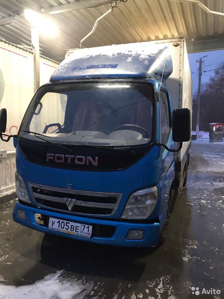 Промтоварный фургон Foton