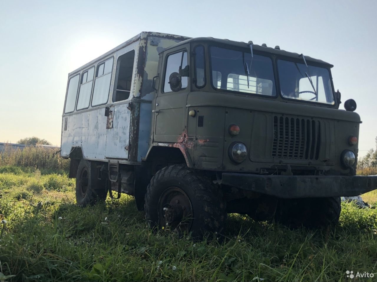 Вахтовый автобус ГАЗ 66
