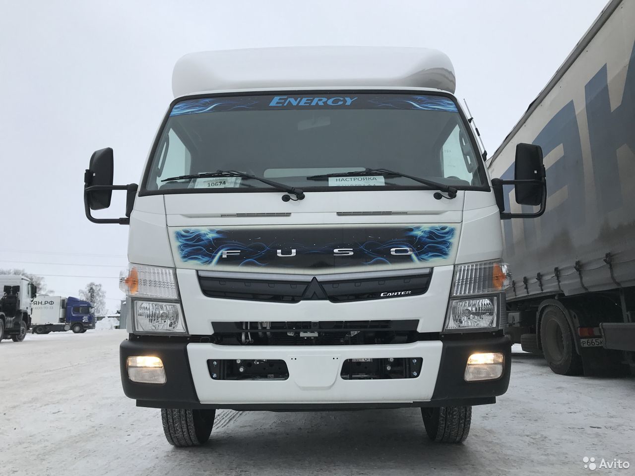 Изотермический фургон Mitsubishi Fuso Canter TF