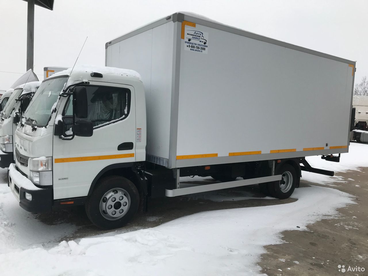 Изотермический фургон Mitsubishi Fuso Canter TF