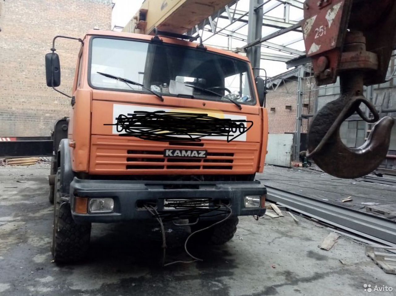 Автокран Галичанин на шасси КамАЗ