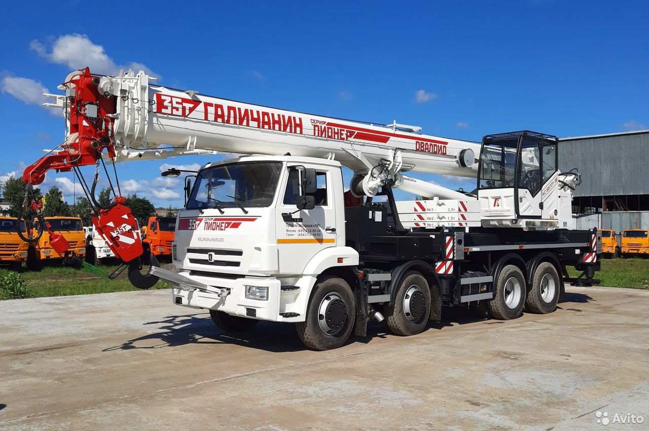 Автокран Галичанин КС-55721-1В на шасси КамАЗ 6540