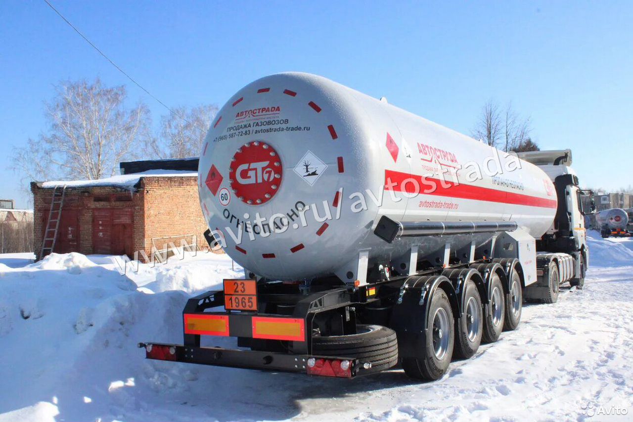 Полуприцеп газовоз GT7 48 кубов