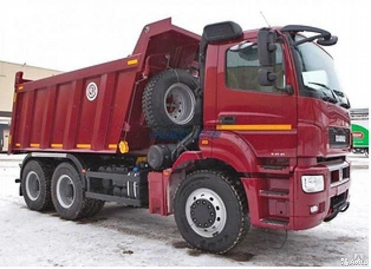Самосвал КамАЗ 6580