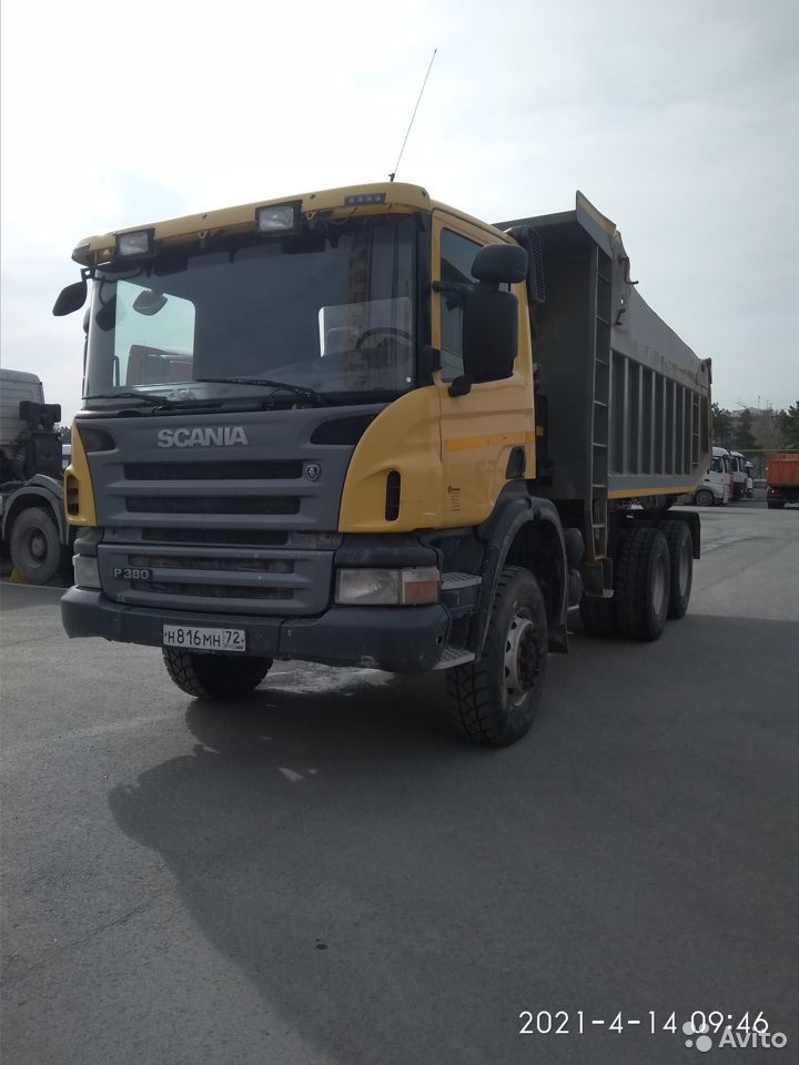 Самосвал Scania P380 CB6x6EHZ