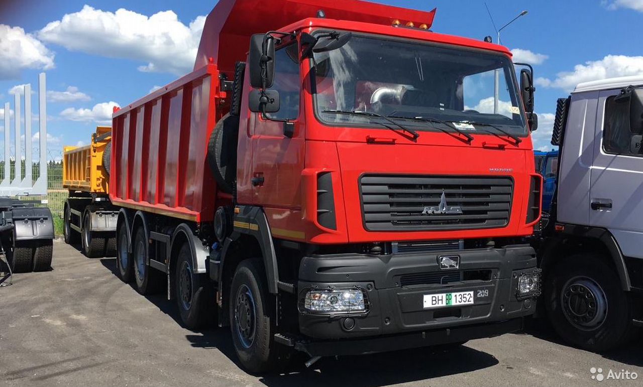 Самосвал МАЗ 651628