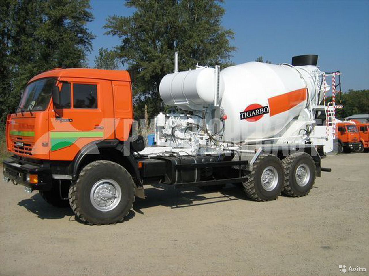 Автобетоносмеситель Tigarbo 69360Е на шасси КамАЗ 43118-50