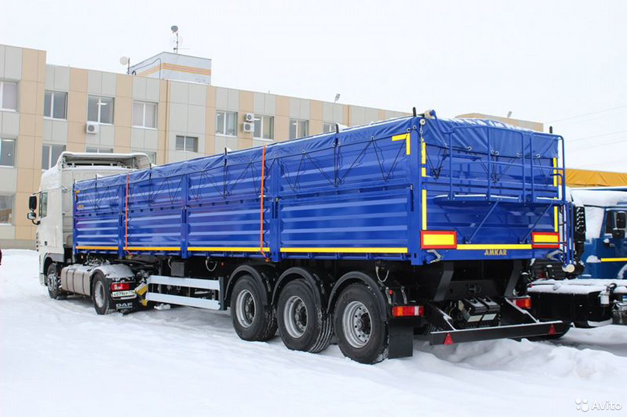 Полуприцеп зерновоз AMKAR (АвтоМастер) 9406-12S