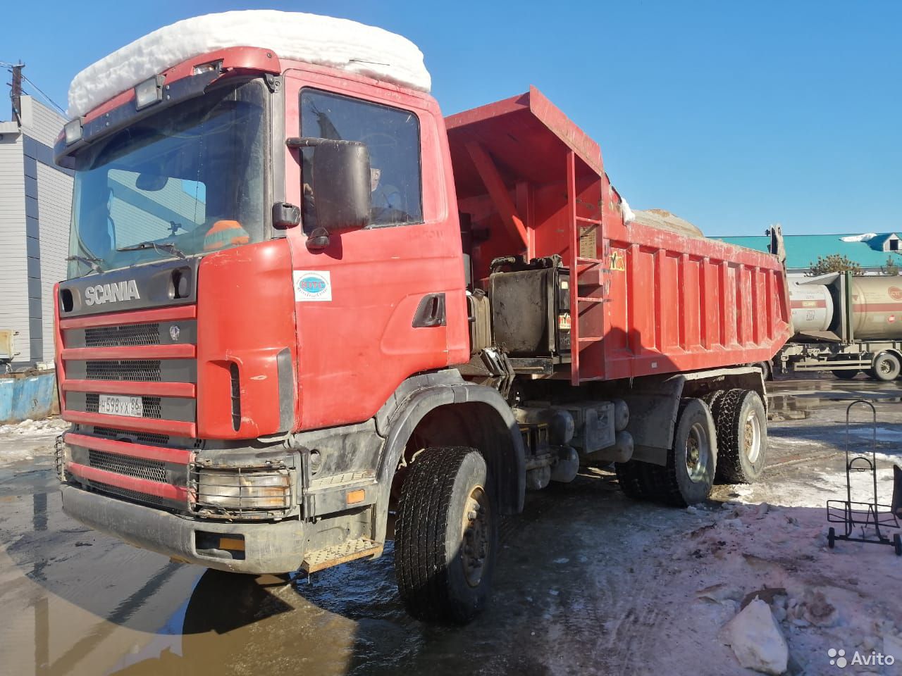 Самосвал Scania