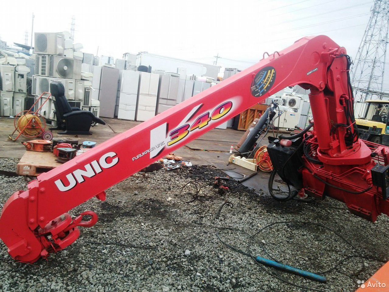 Кран-манипулятор UNIC 340