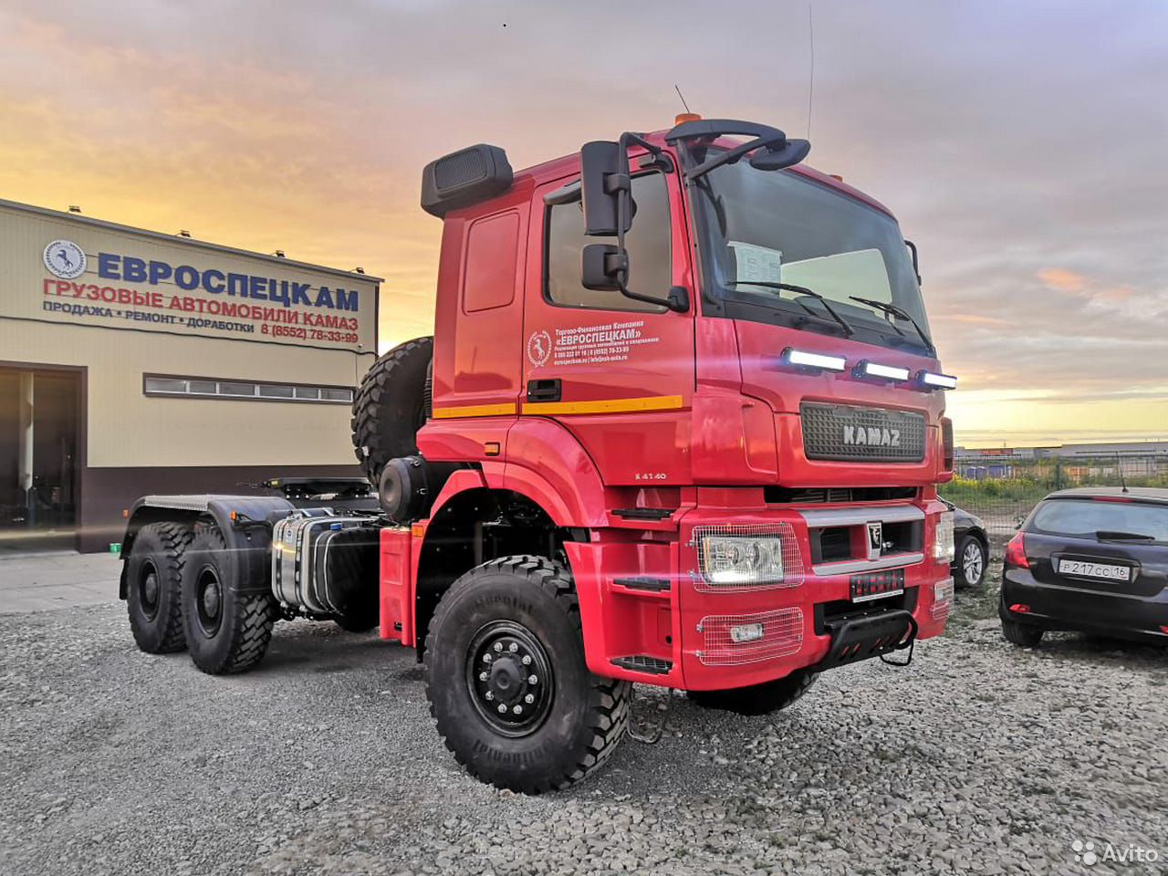 Седельный тягач Камаз 6634f5