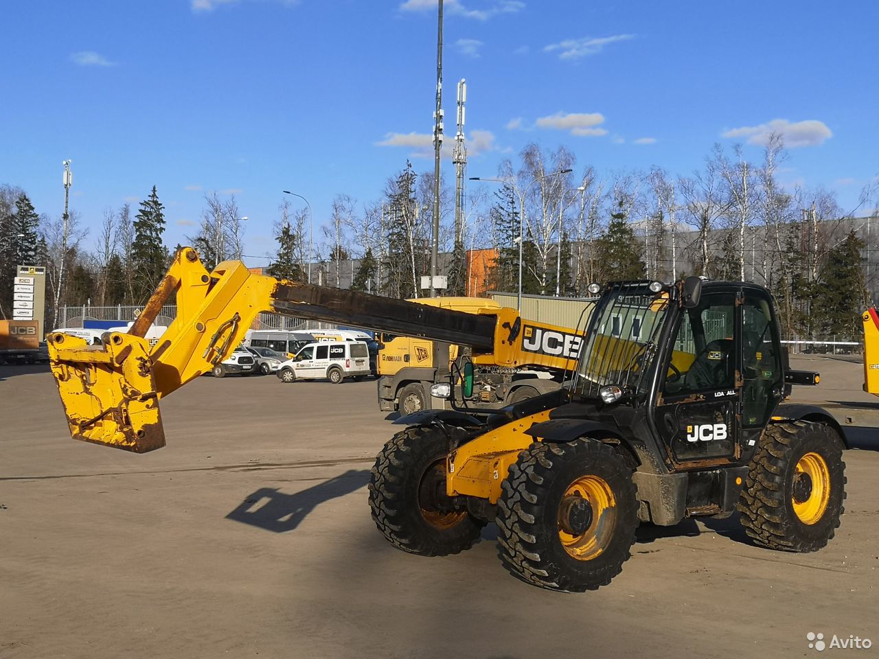 Телескопический погрузчик JCB 536-60 Agri