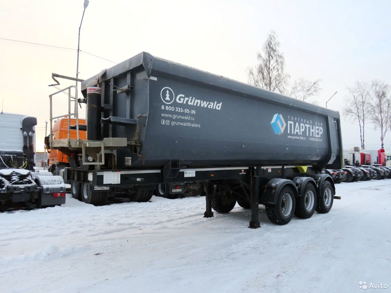 Самосвальный полуприцеп Grunwald