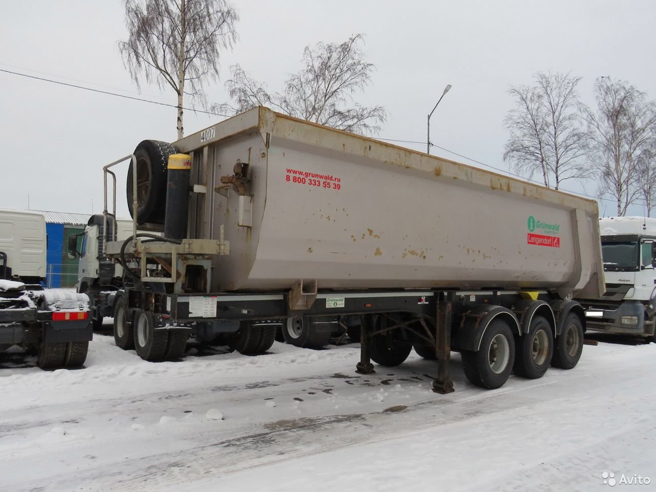 Самосвальный полуприцеп Grunwald 31 м3
