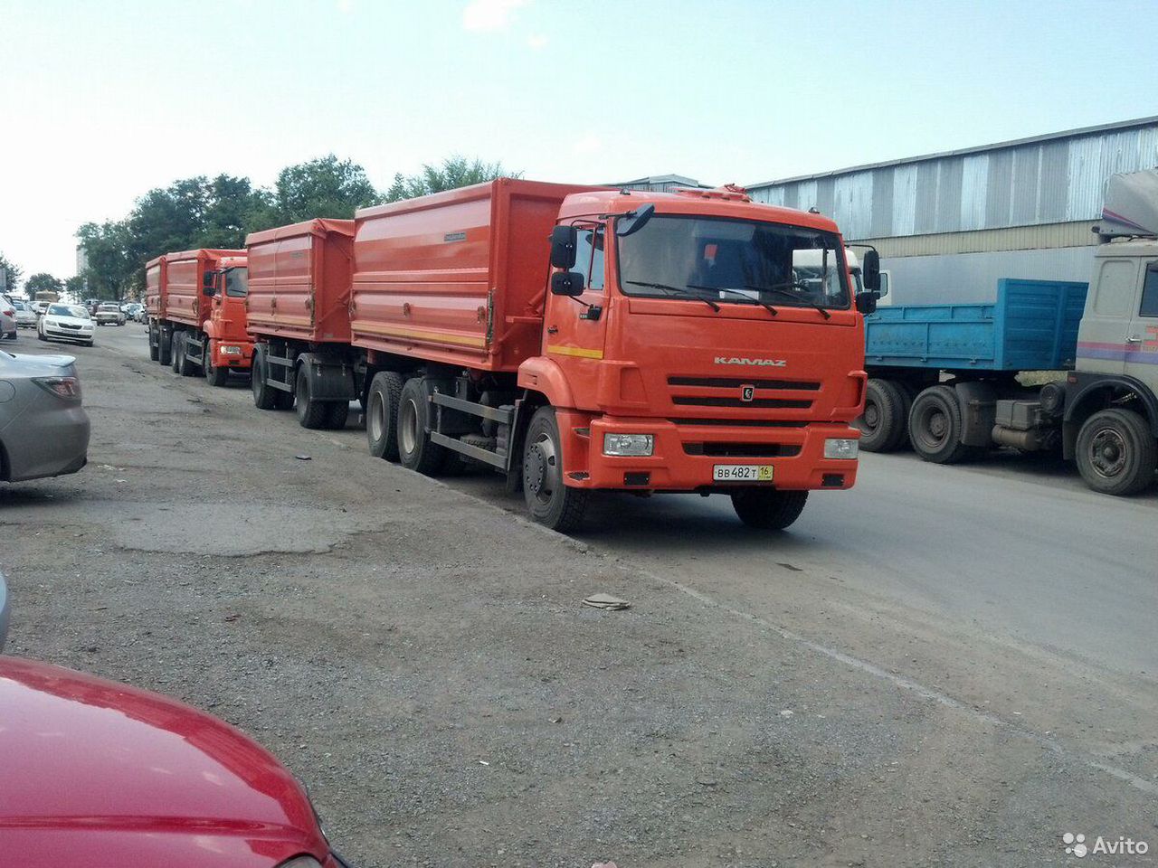 Зерновоз КамАЗ 65115-50