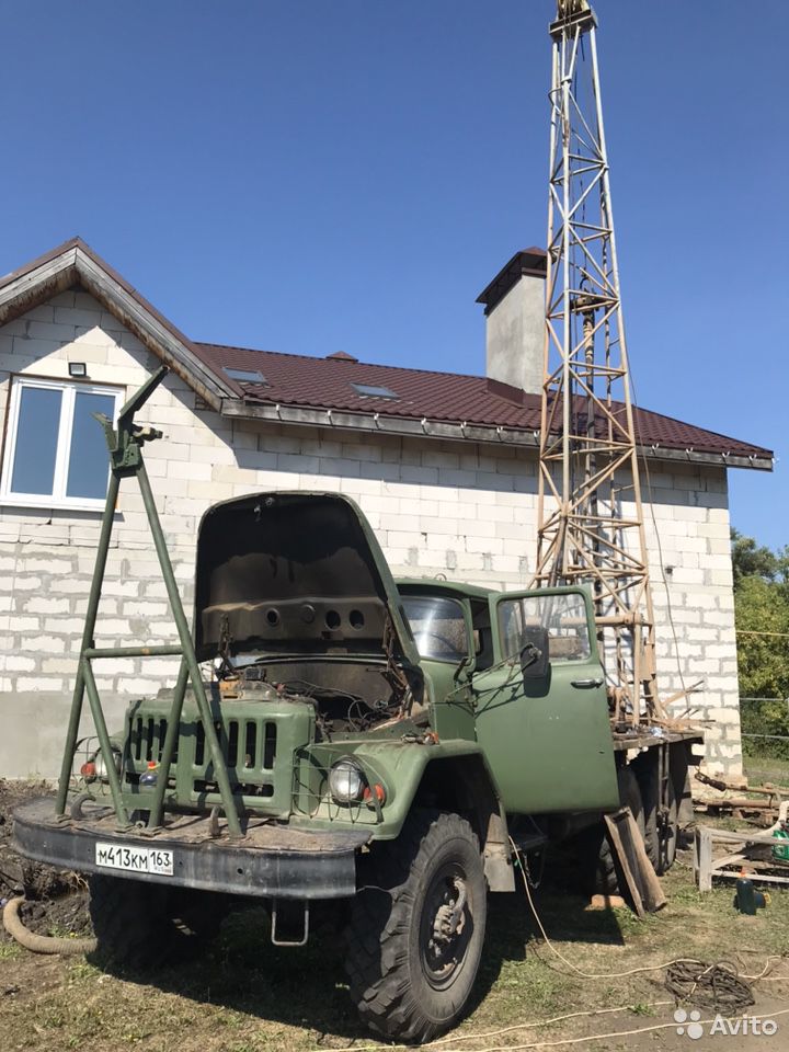 Мобильная буровая установка ЗИЛ 131 УРБ-2.5