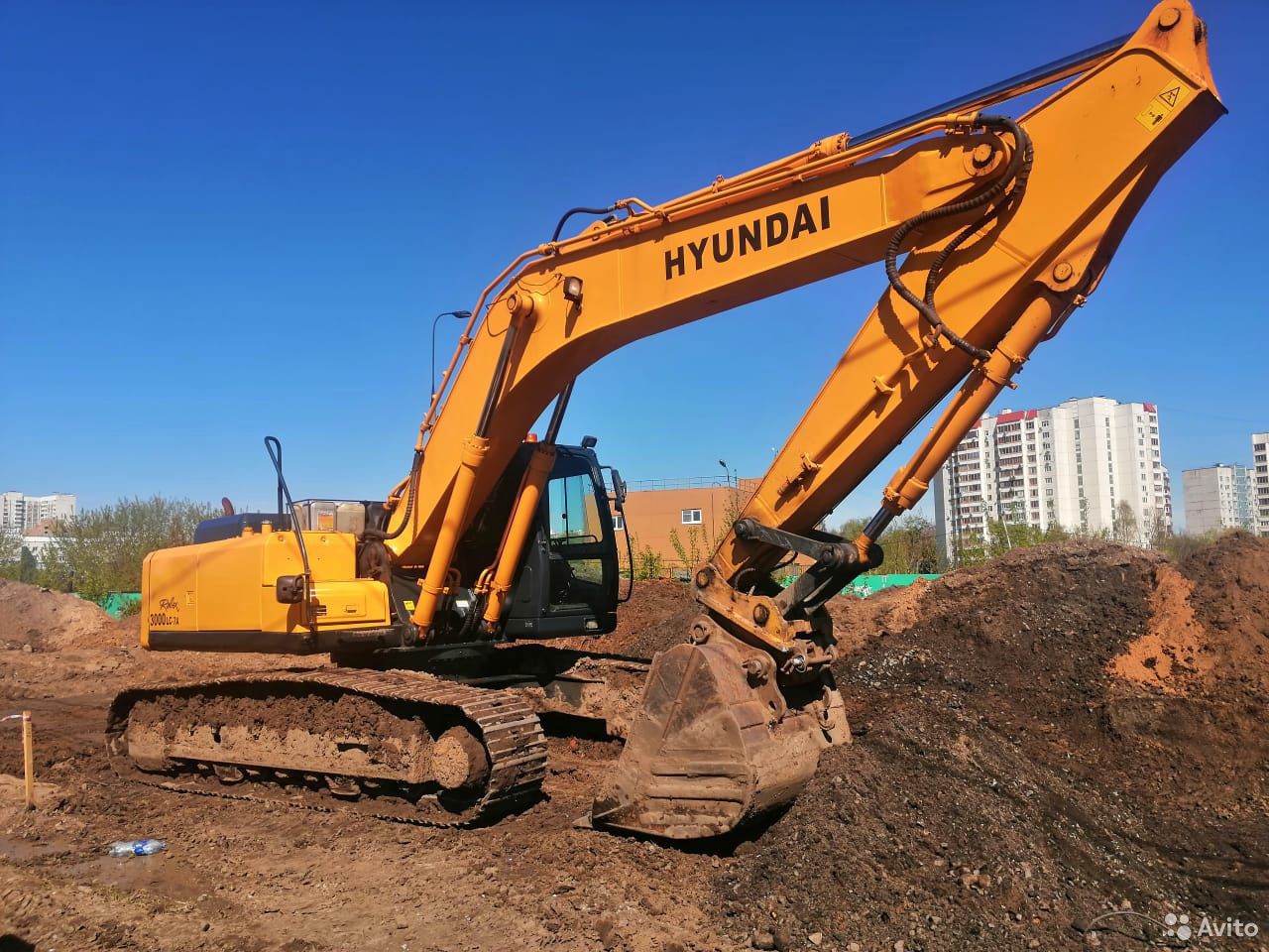 Гусеничный экскаватор Hyundai R300LC-7A