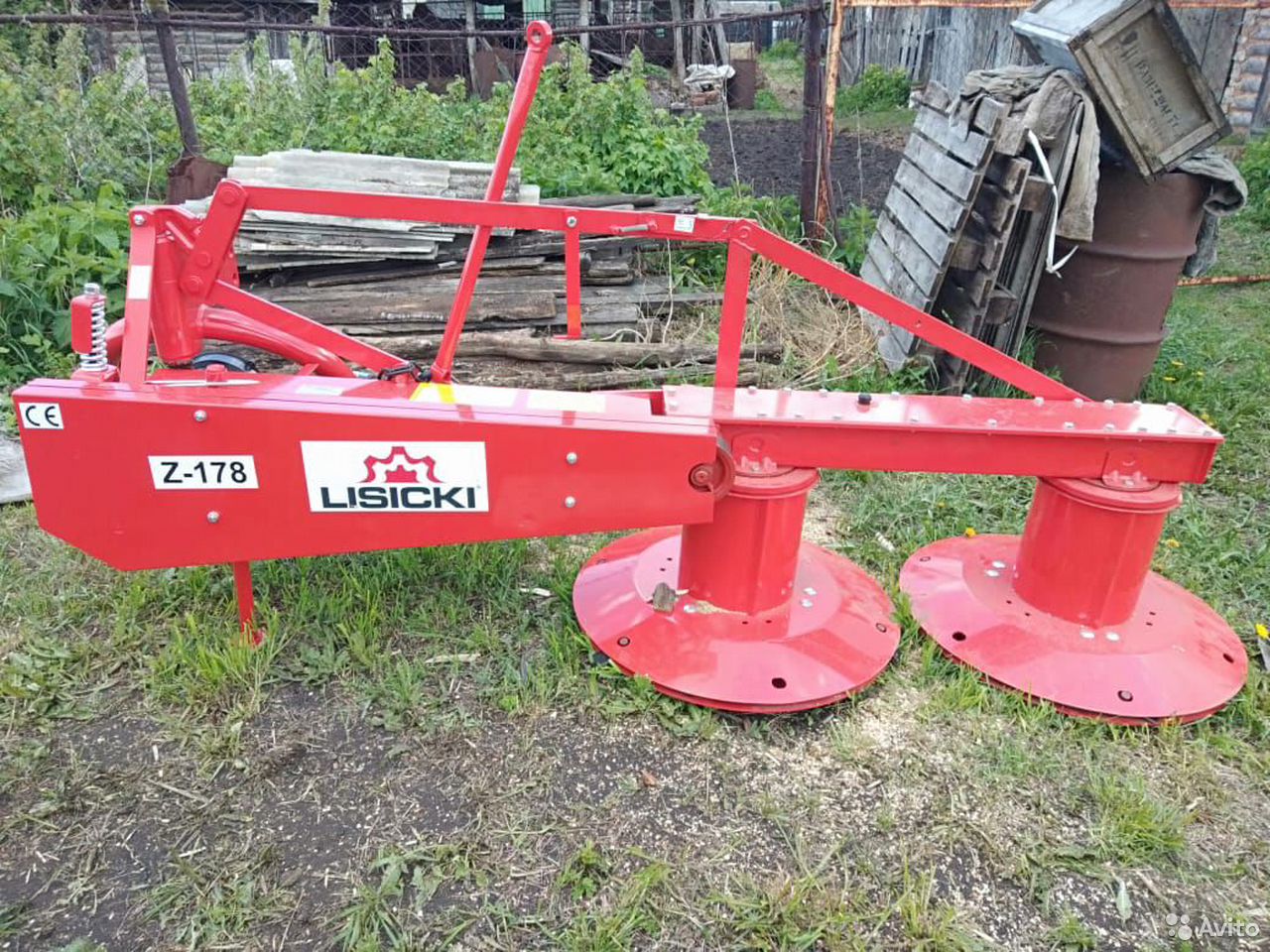 Косилка Lisicki Z-178 роторная навесная