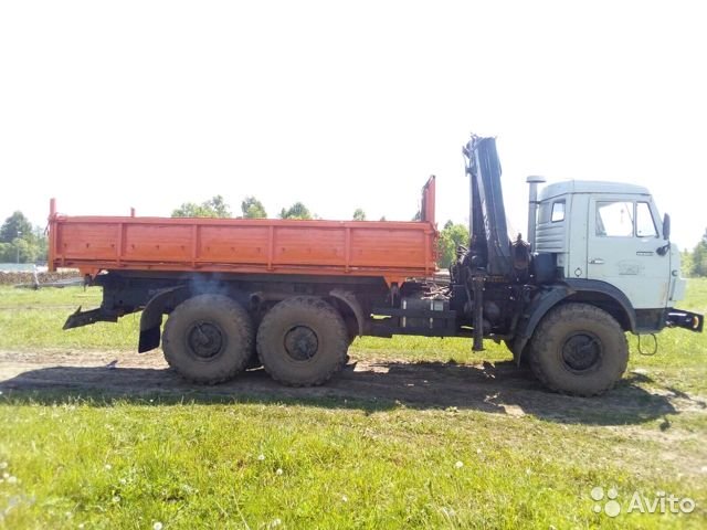 Бортовой грузовик с КМУ КамАЗ 43118