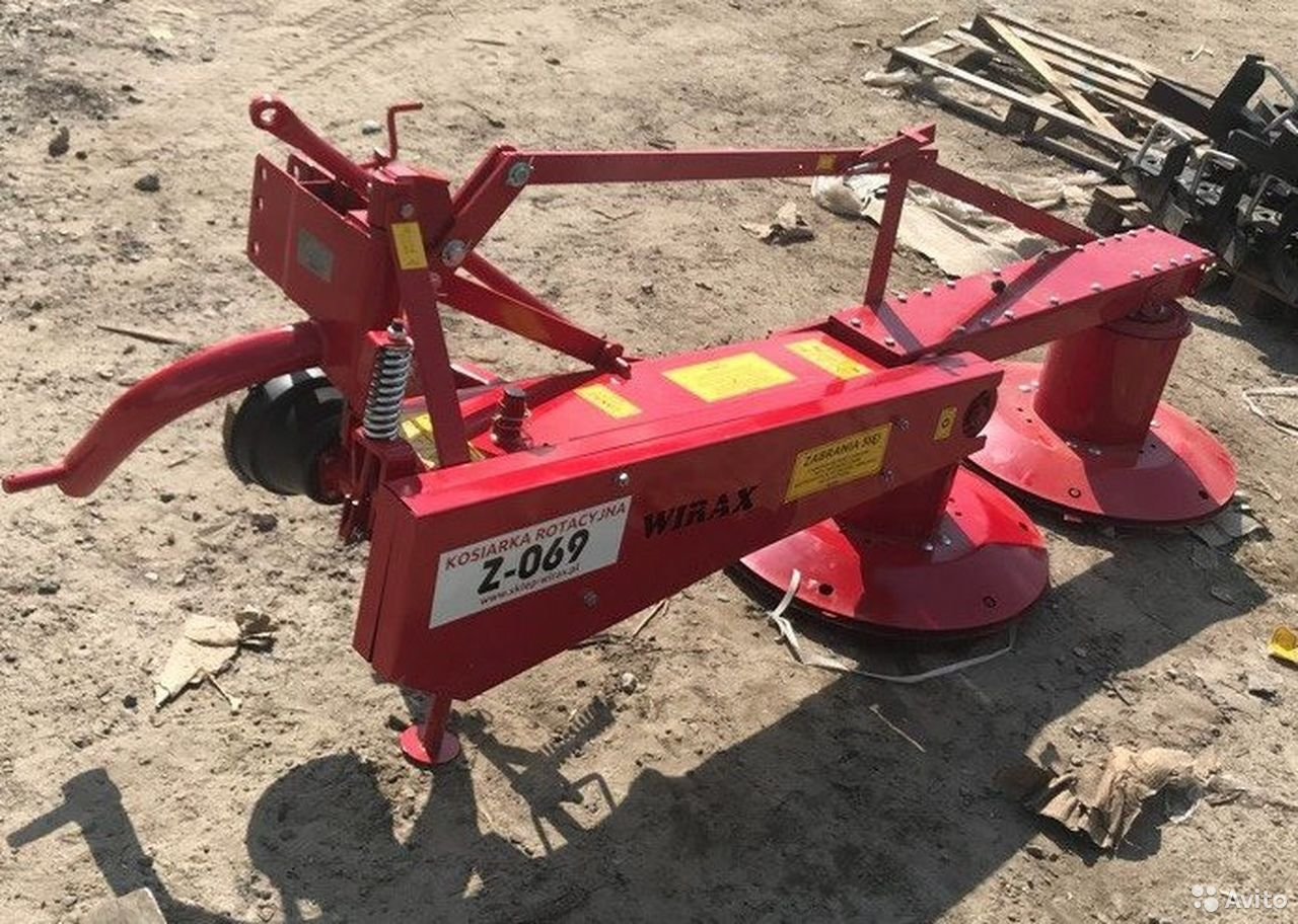 Косилка Wirax 1.25м-1.85м серии F роторная