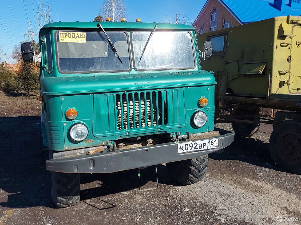 Тентованный грузовик ГАЗ 66