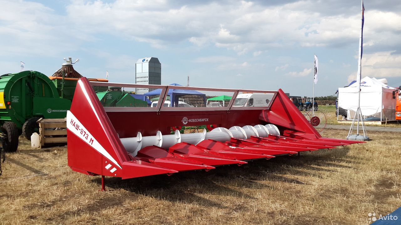 Жатка Унисибмаш НАШ-873М для уборки подсолнечника