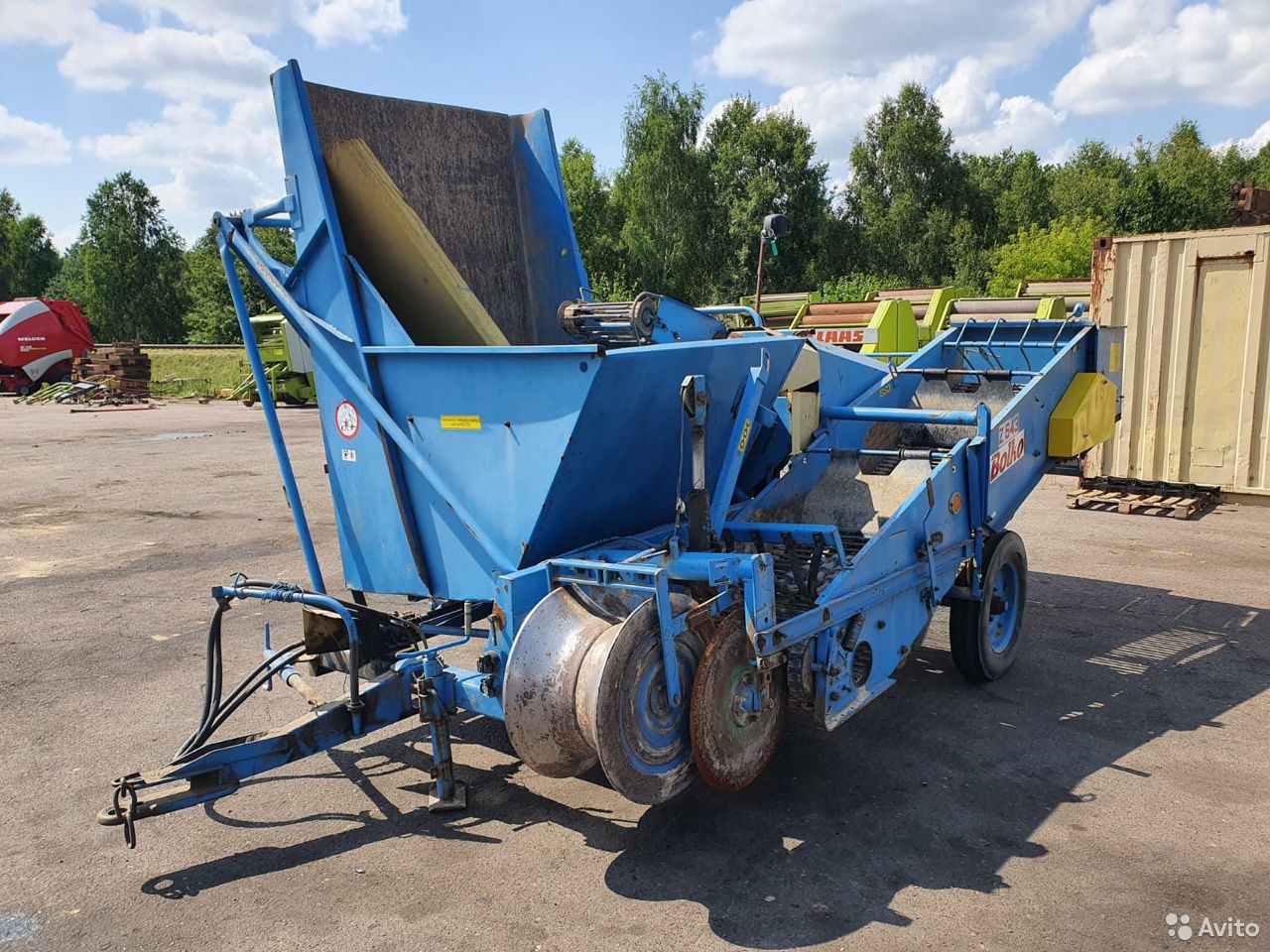 Картофелеуборочный комбайн UNIA Bolko Z-643