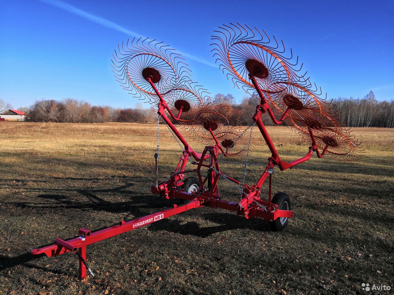 Грабли Harvest WR-8 (ГКП-6,1М-7) колёсно-пальцевые